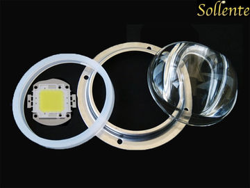 High Power COB Integrated Modul LED 6000K Dengan Lensa Jalanan Kaca Borosilikat