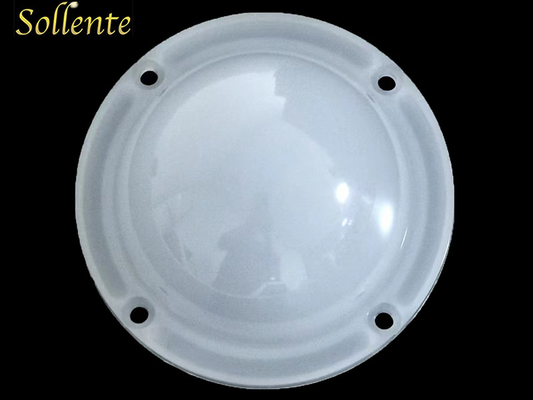 Penutup Lensa Plastik Putih Susu Bulat 60mm untuk Cahaya teluk Tinggi Luar Ruangan
