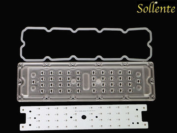 Lampu Led Lampu Jalan Shoebox Dengan Lensa Plastik Led SMD 3030 Led