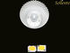 COB LED Spotlight Reflector Cup Dengan Light Pipe Holder 38 Degree Beam Angle