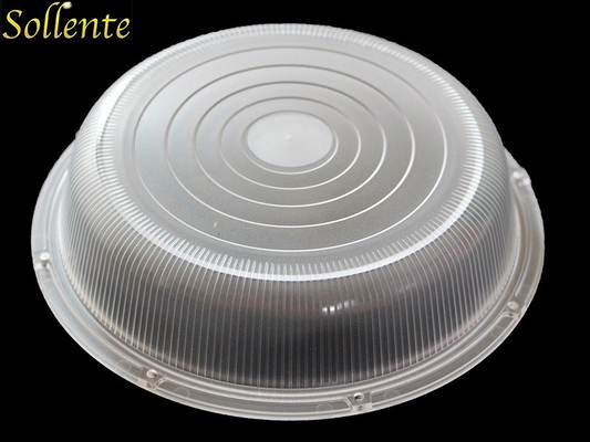 Penutup Lensa LED untuk Lampu Jalan Luar Ruang, lensa bulat 188mm untuk Lampu Jalan
