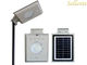 5W 550lm All In One Surya LED Street Light Dengan Baterai Inbuilt / PIR Sensor