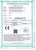 Cina Sollente Opto-Electronic Technology Co., Ltd Sertifikasi